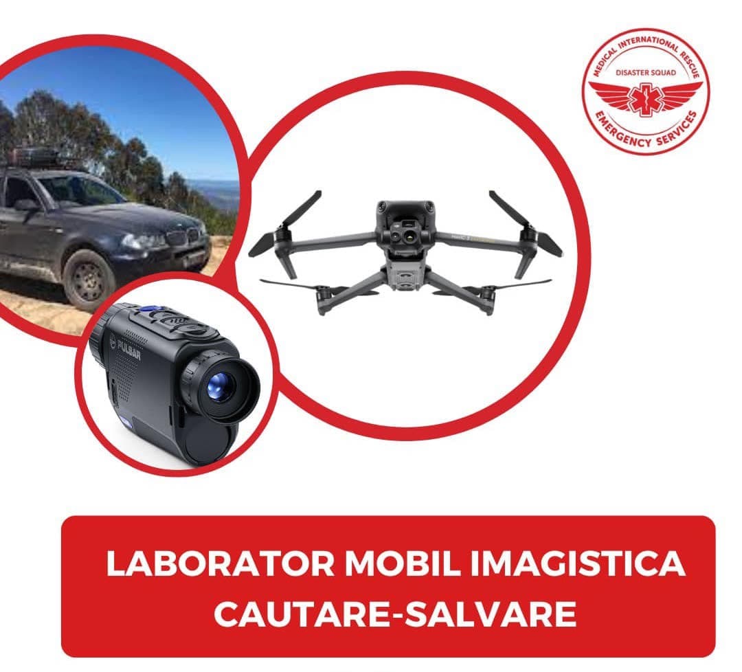 Cluj-based organization develops modern, mobile drone-powered search-rescue laboratory