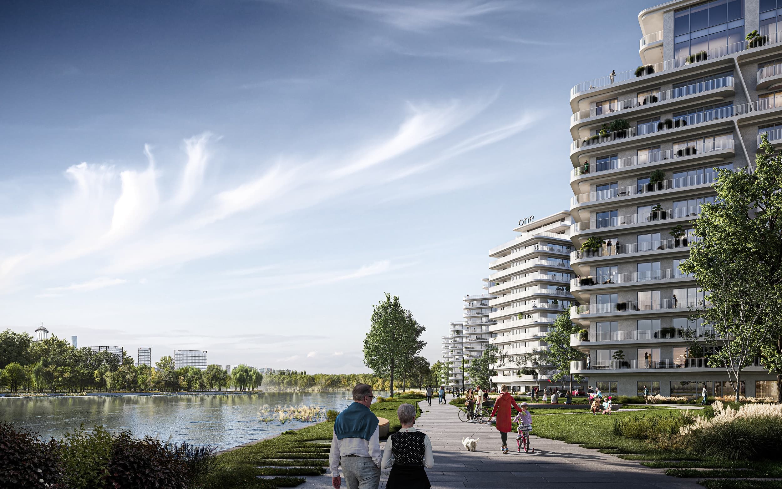 One United Properties has obtained the building permit for more than 2,000 apartments in One Lake District development