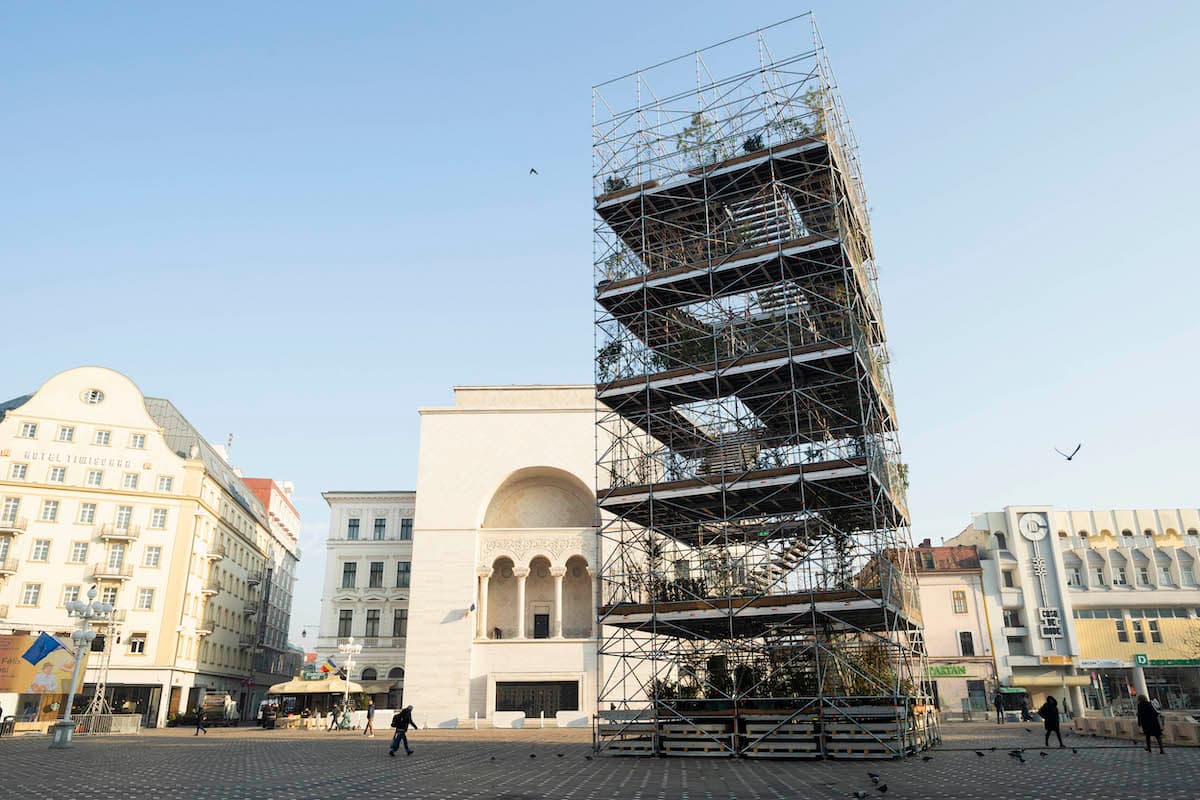 Timișoara’s plant nursery installation shortlisted for 2024 EU Mies Award