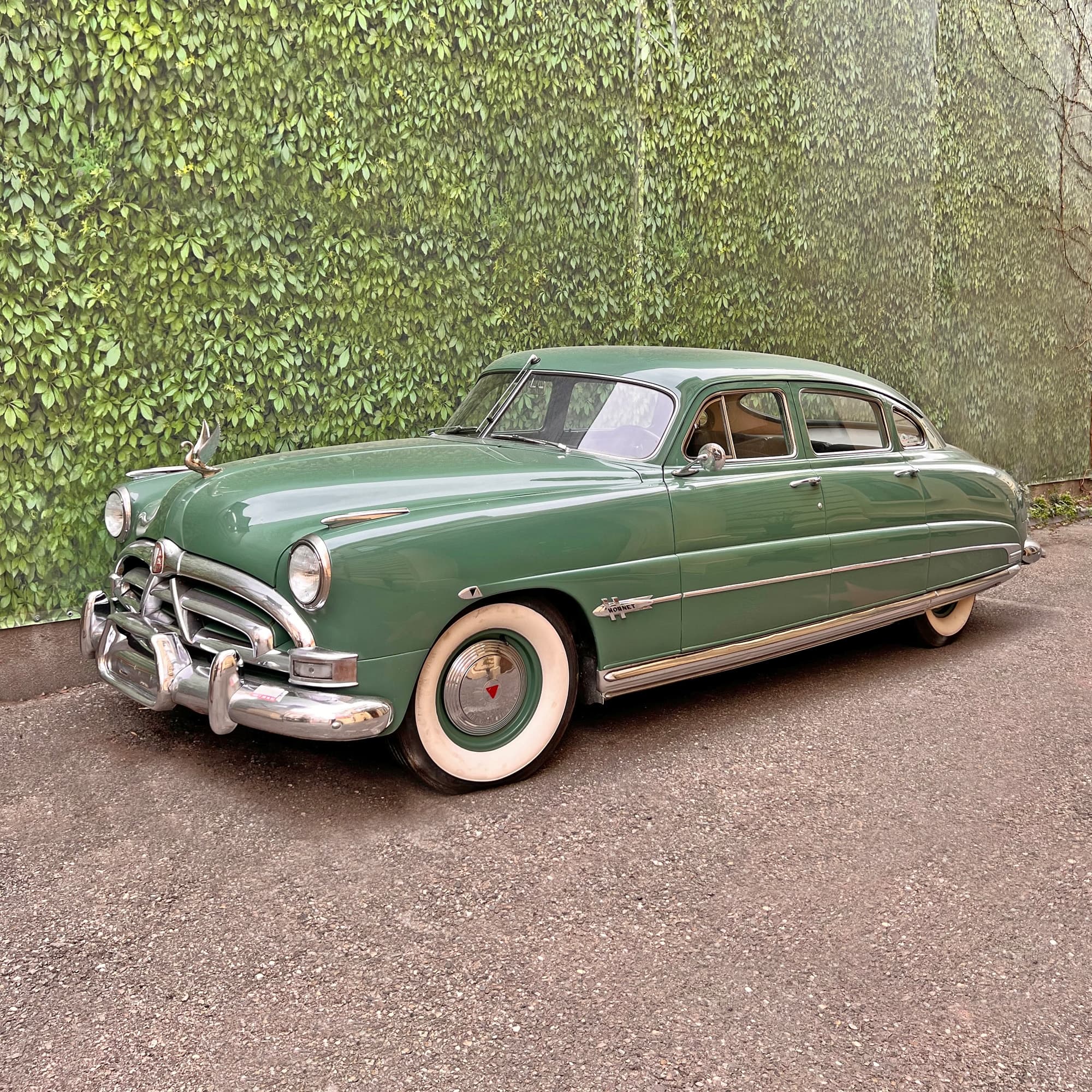 1951 Hudson Hornet, first car registered for NASCAR races, up for auction in Bucharest