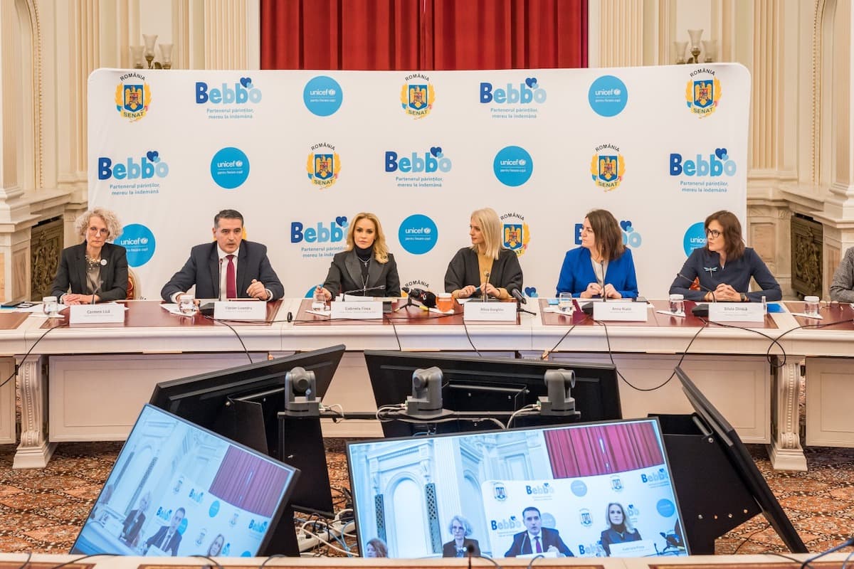 UNICEF’s free parenting app Bebbo launched in Romanian