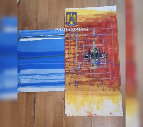 Romanian police recover paintings worth EUR 320,000 stolen from an artist from Austria