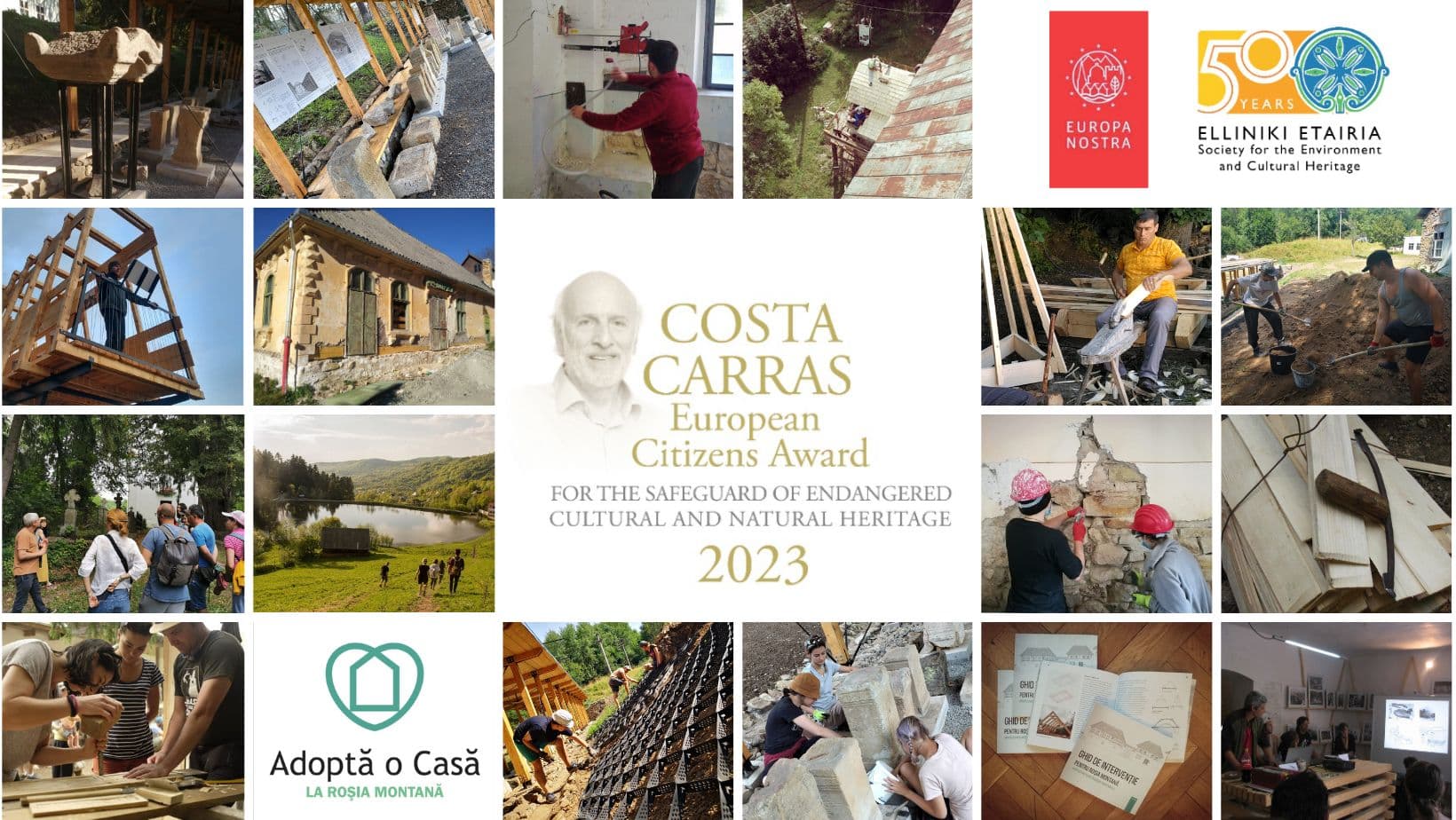 Romanian conservationist NGO ARA given first Costa Carras European Citizens Award