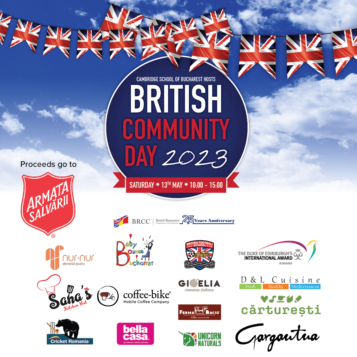 British Community Day – 13th May – Celebrating the dynamic British expat community in Romania!