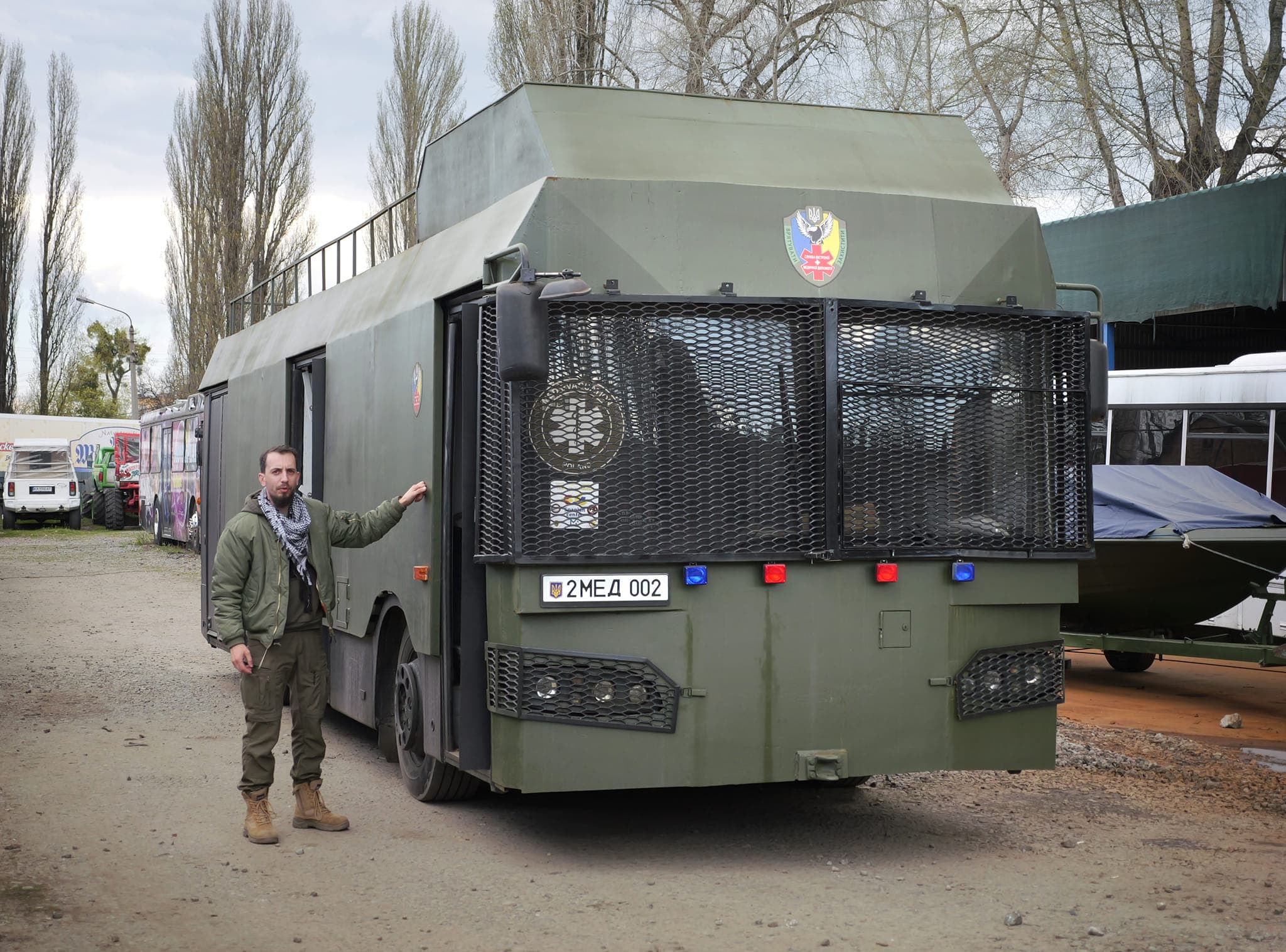 Romanian donors fund custom armored vehicles for Ukraine