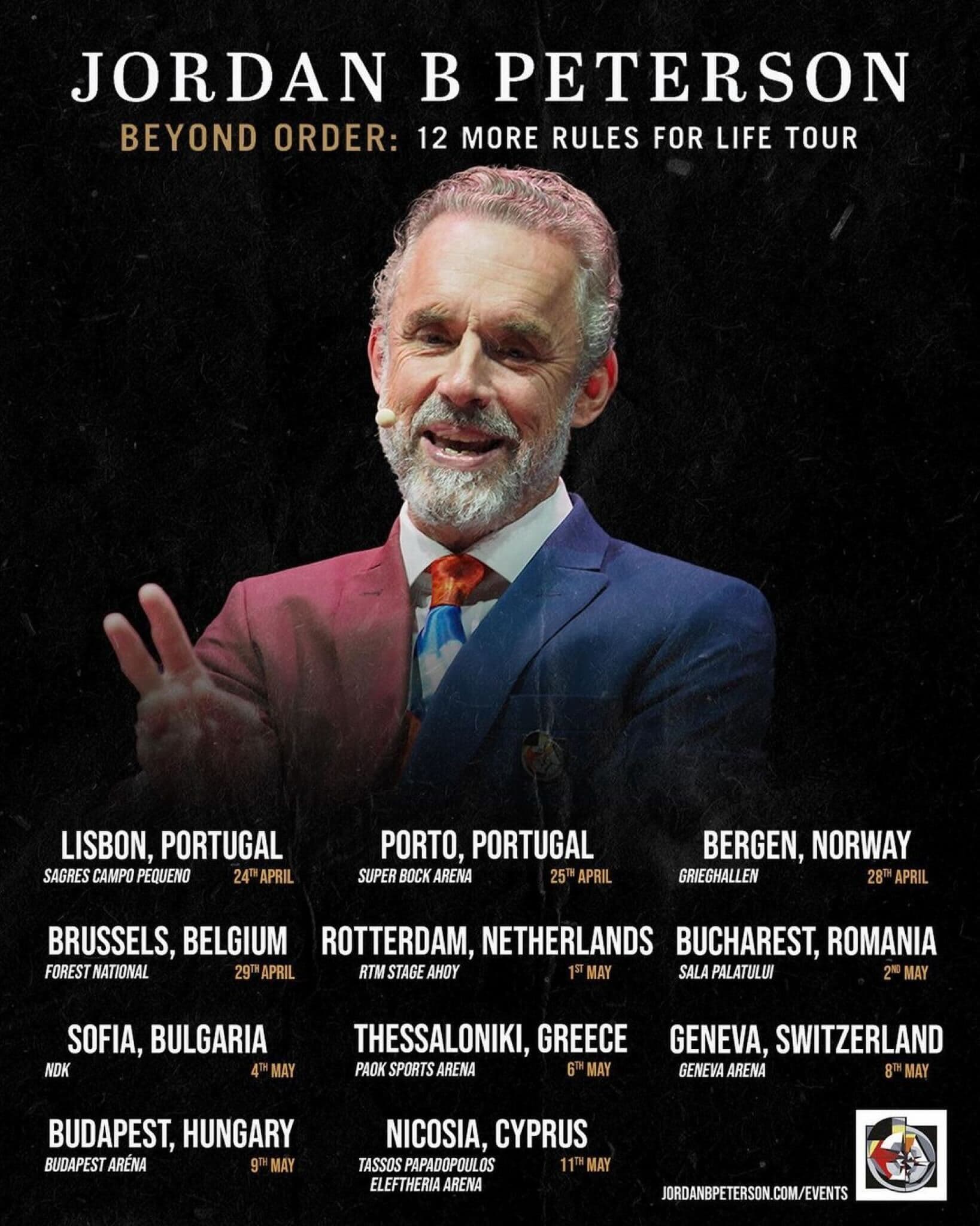 Psychologist Jordan Peterson to promote latest book in Bucharest