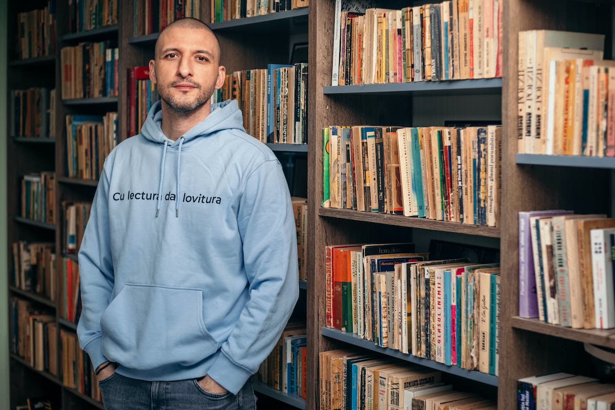 Famous Romanian entrepreneur donates 500HP Dodge Challenger to expand his container library educational program
