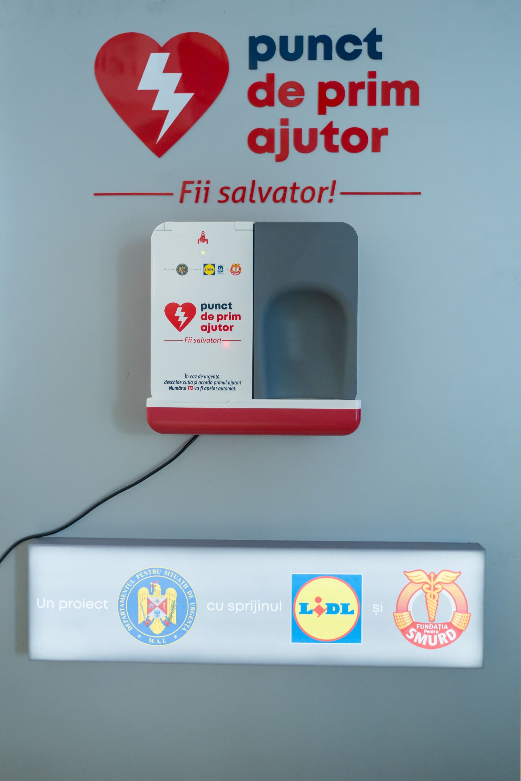 Over 50 defibrillators installed in Lidl stores and public spaces across Bucharest
