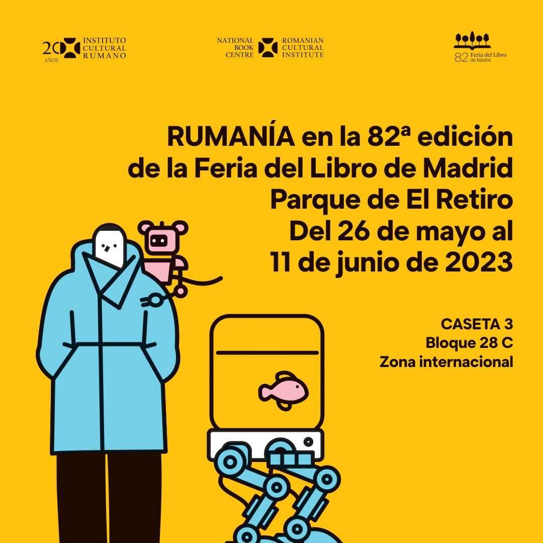 Romania is present at Madrid Book Fair 2023