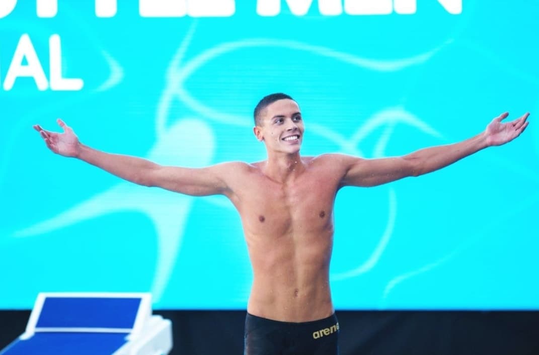 Romania’s star swimmer David Popovici to study psychology at the University of Bucharest