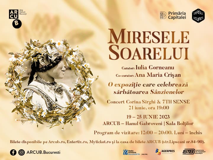 Bucharest’s ARCUB cultural center hosts exhibition dedicated to Sanziene midsummer celebration