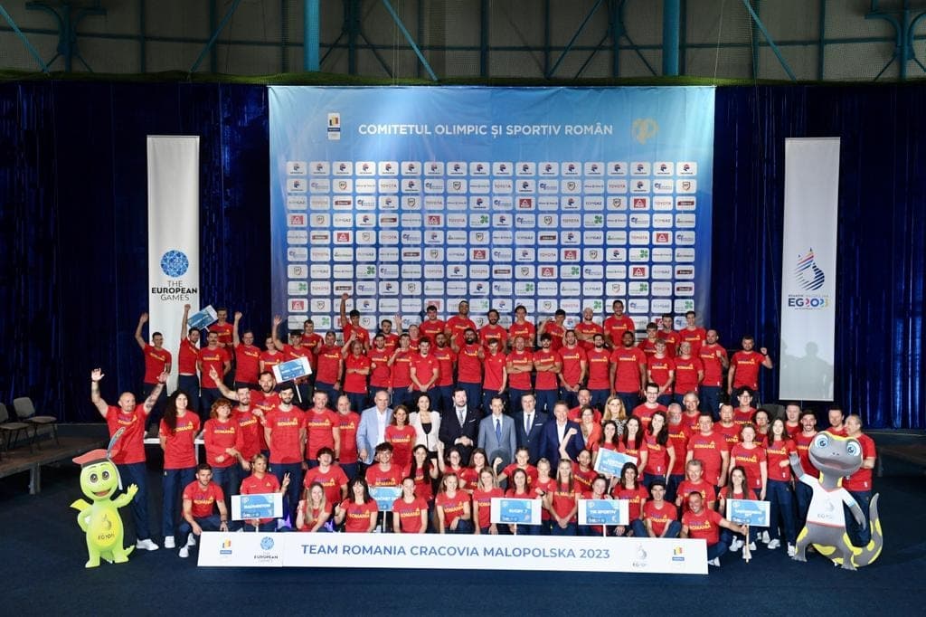 Romanian Olympic Team for European Games in Poland officially presented
