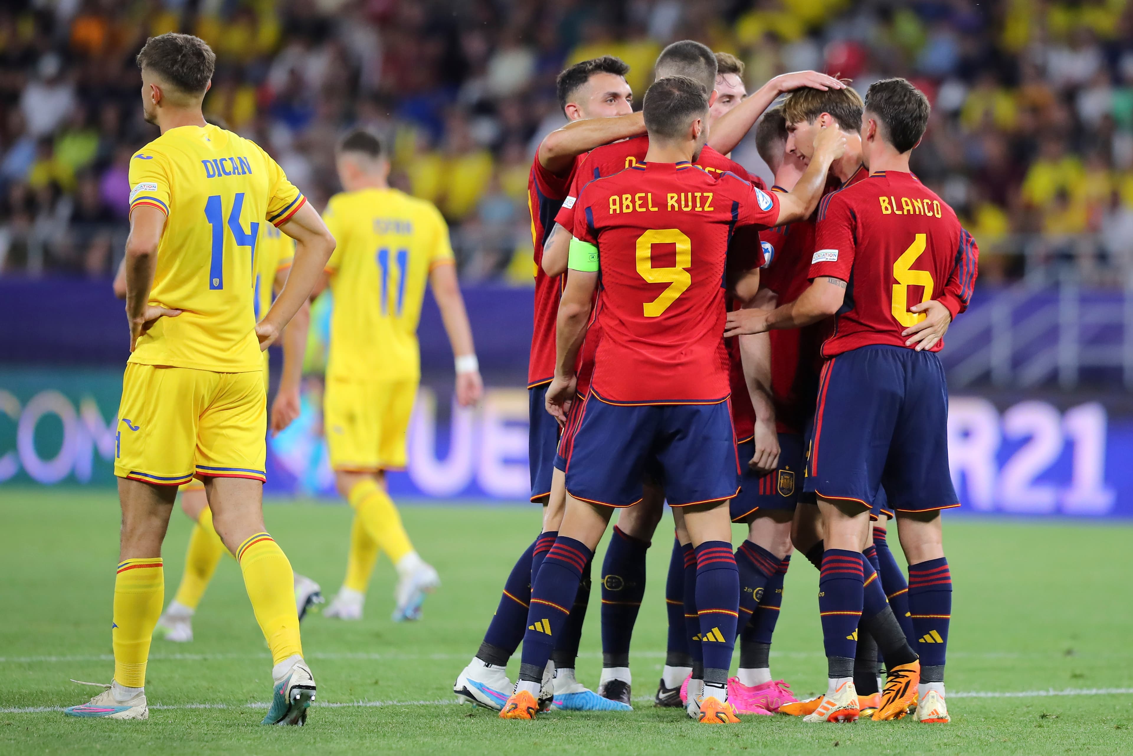 Romania’s national under-21 football team loses 0-3 to Spain