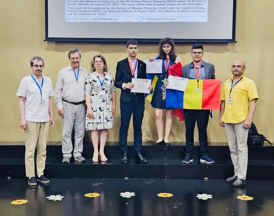 Balkan Physics Olympiad: Romanian students claim four medals at 2023 edition in Albania
