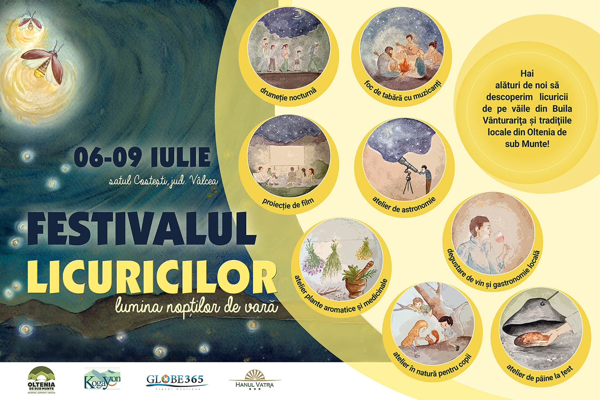 Romania’s Oltenia de sub Munte region hosts Fireflies Festival to promote nature, local culture