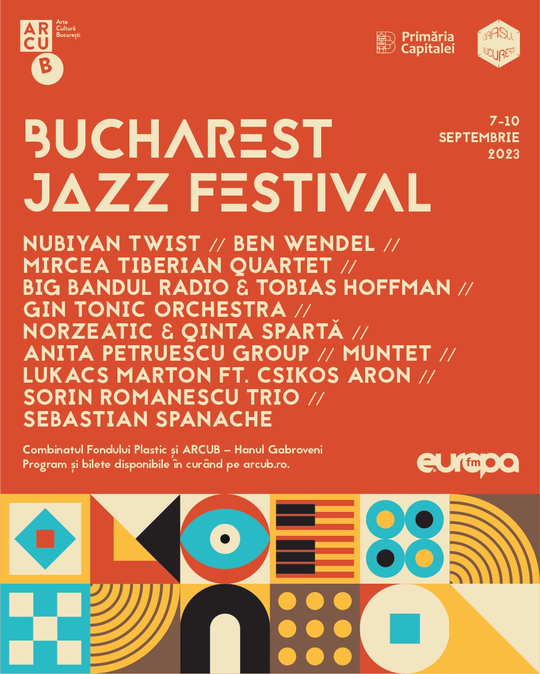 Bucharest Jazz Festival 2023: Line-up announced for edition scheduled for September