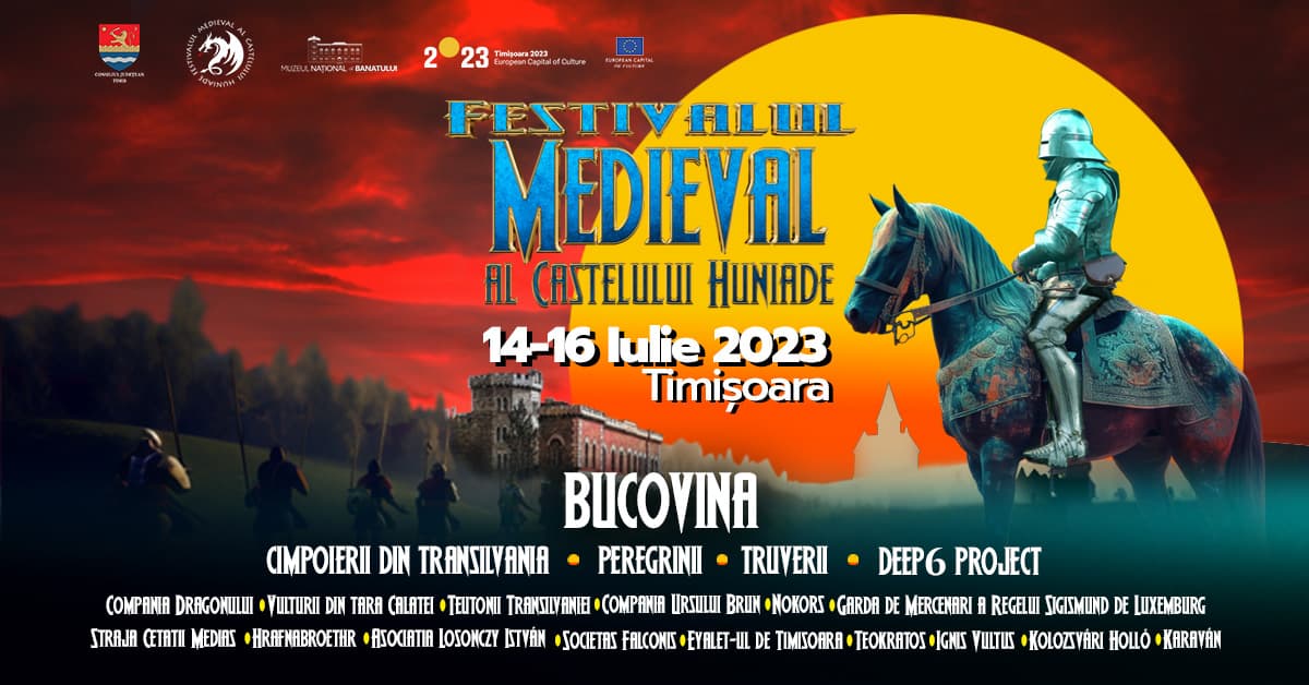 Medieval Festival of Huniade Castle holds fifth edition in Timișoara this month