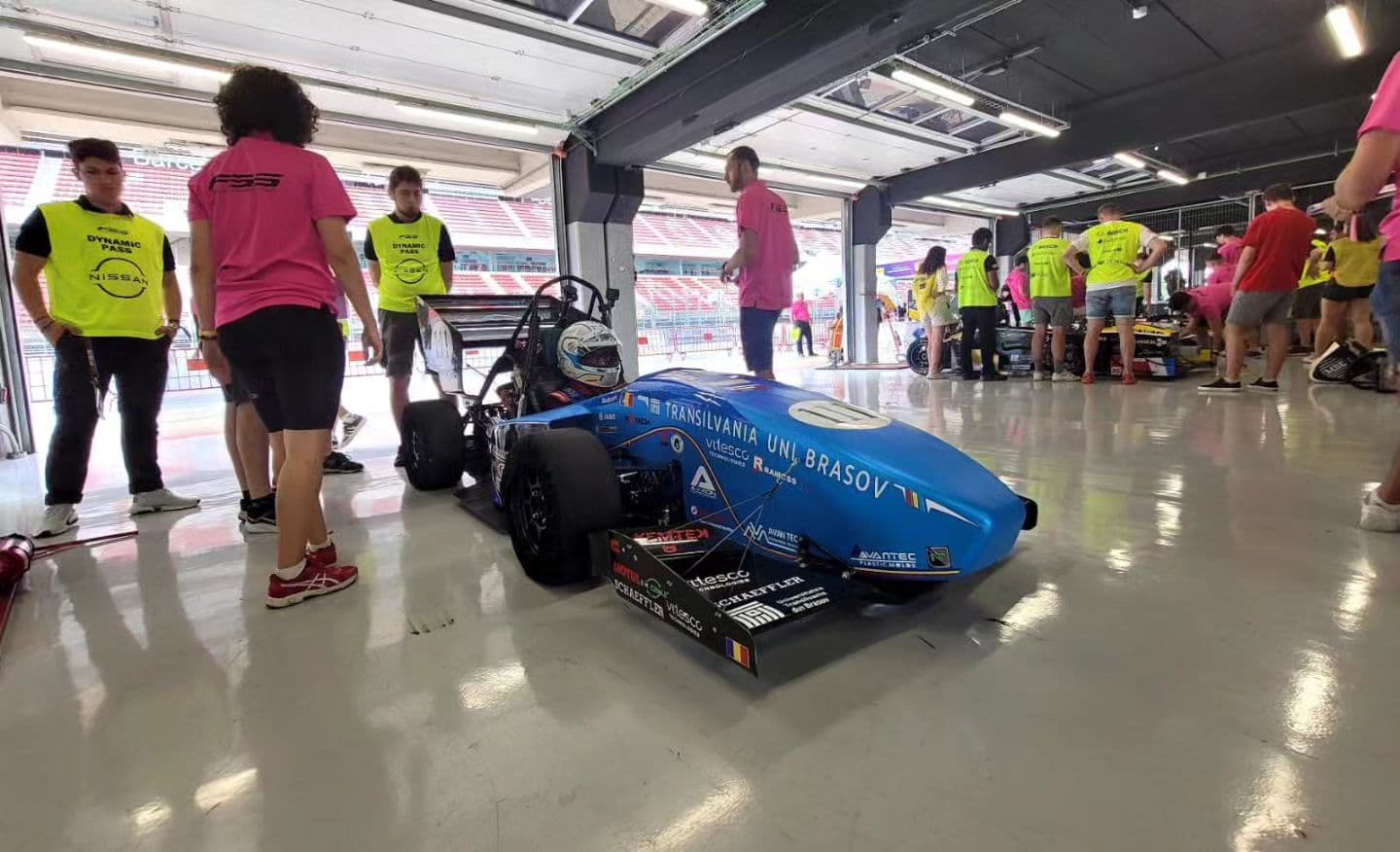Romania’s BlueStreamline racing team wins first place at "Formula Student" competition