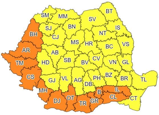 New heatwave takes over Romania starting with Thursday