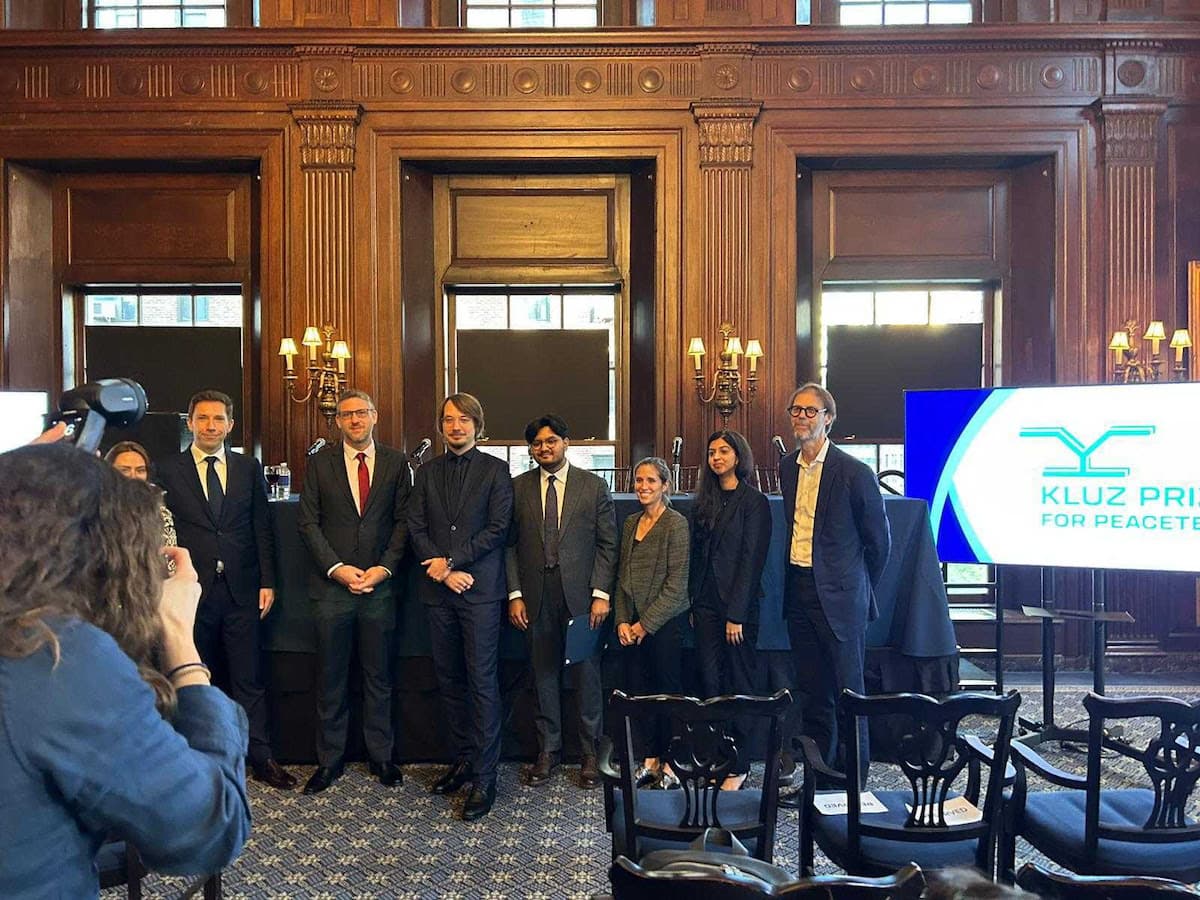 Code for Romania receives Kluz Prize for PeaceTech in New York