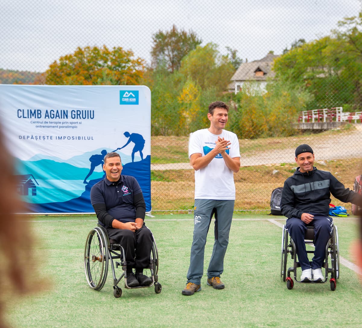 Non-profit opens first sports therapy & paralympic training center for children with disabilities in Romania