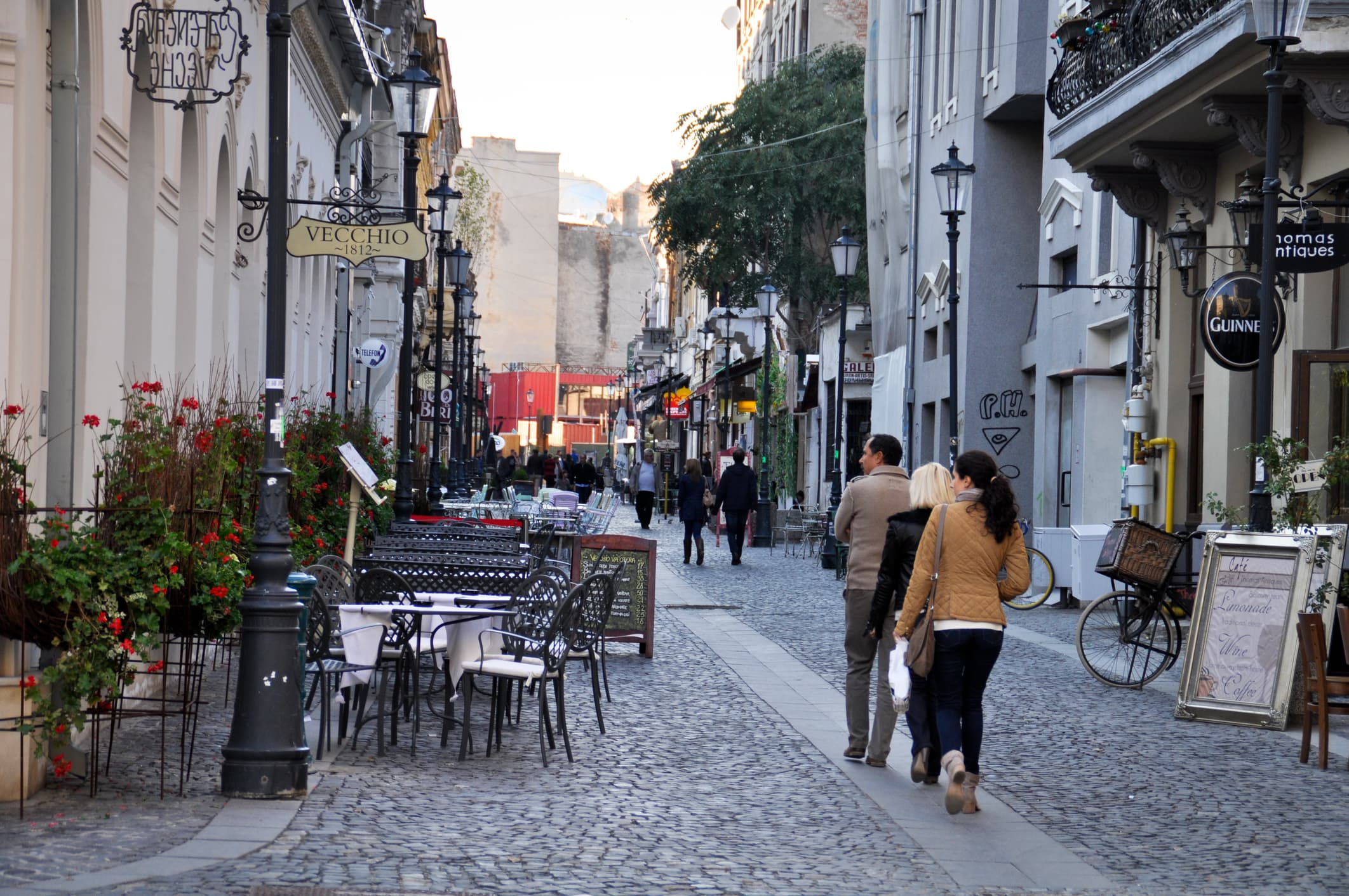 Bucharest’s Old Town, most polluted area in the city