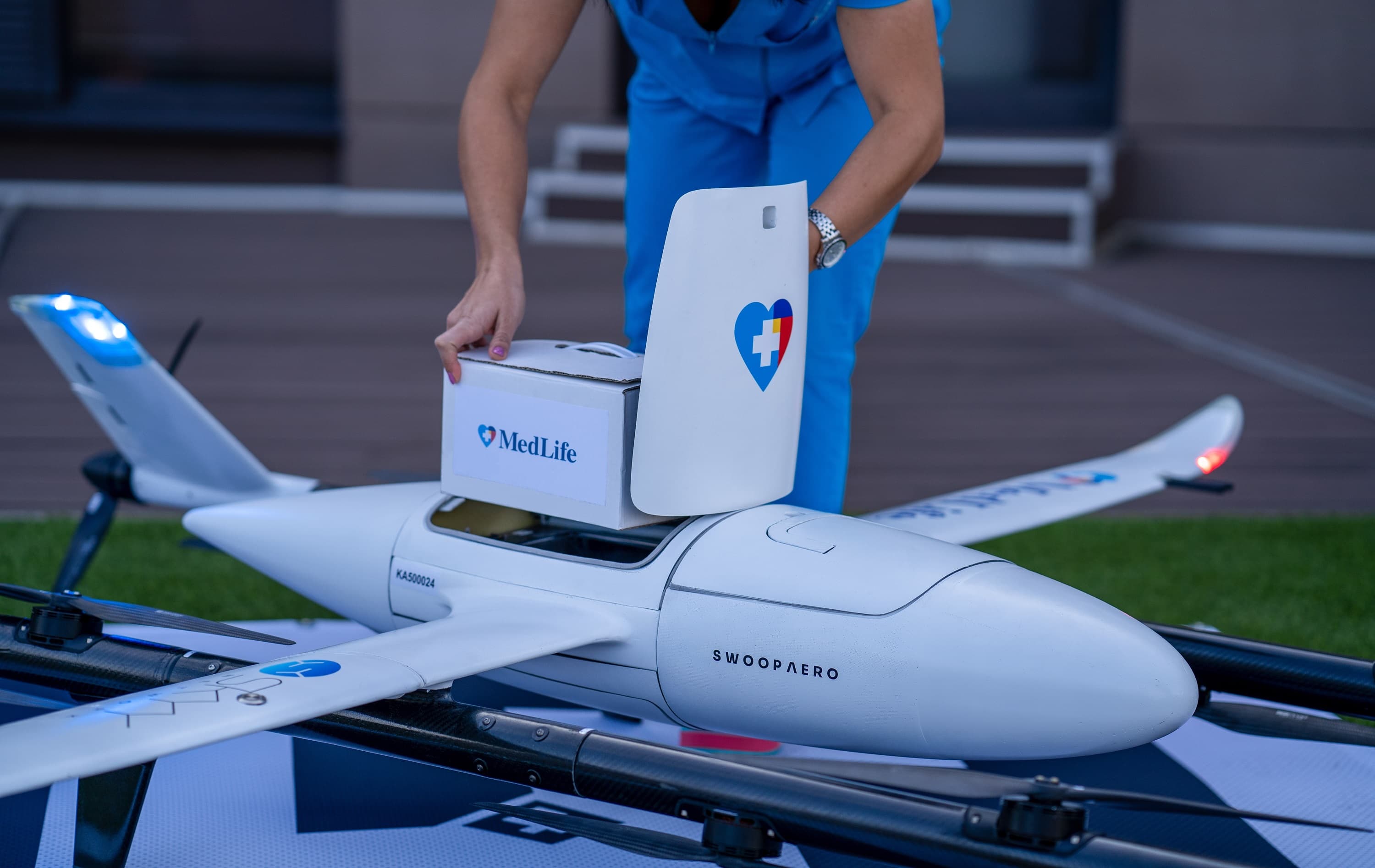 Romanian medical services network MedLife introduces drone transportation for lab samples