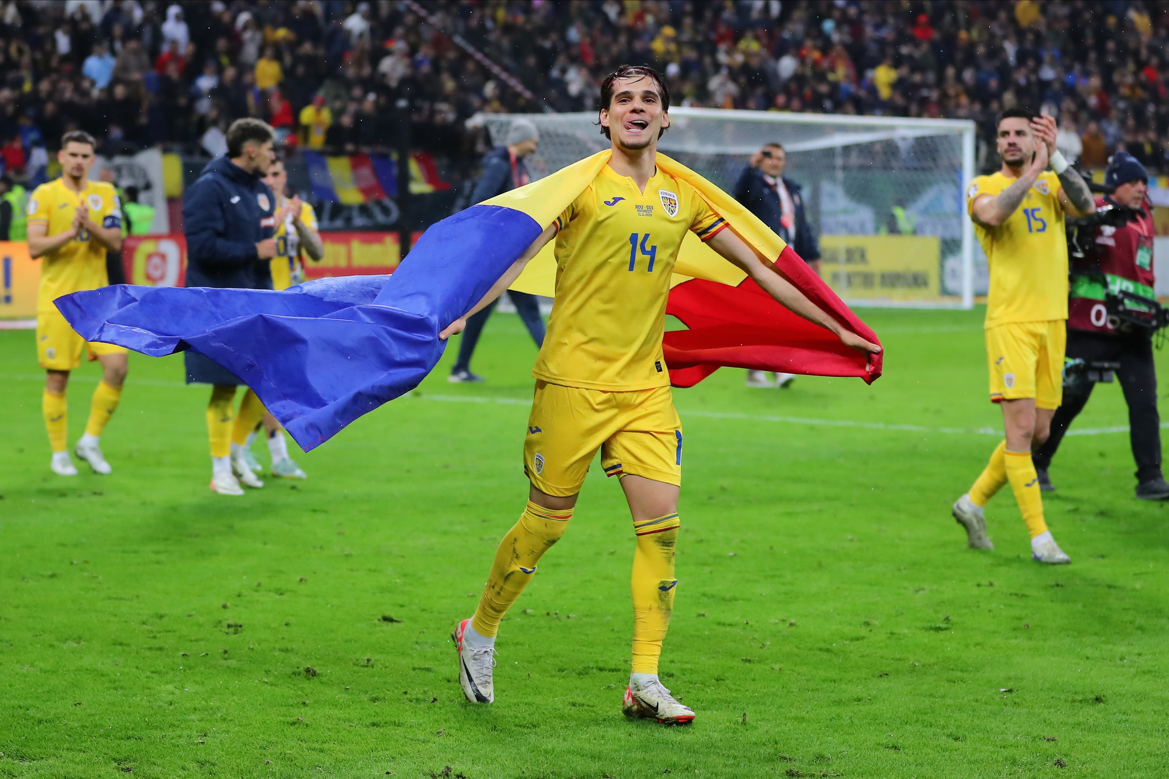 Romania defeats Switzerland and finishes first place in Group I for EURO 2024