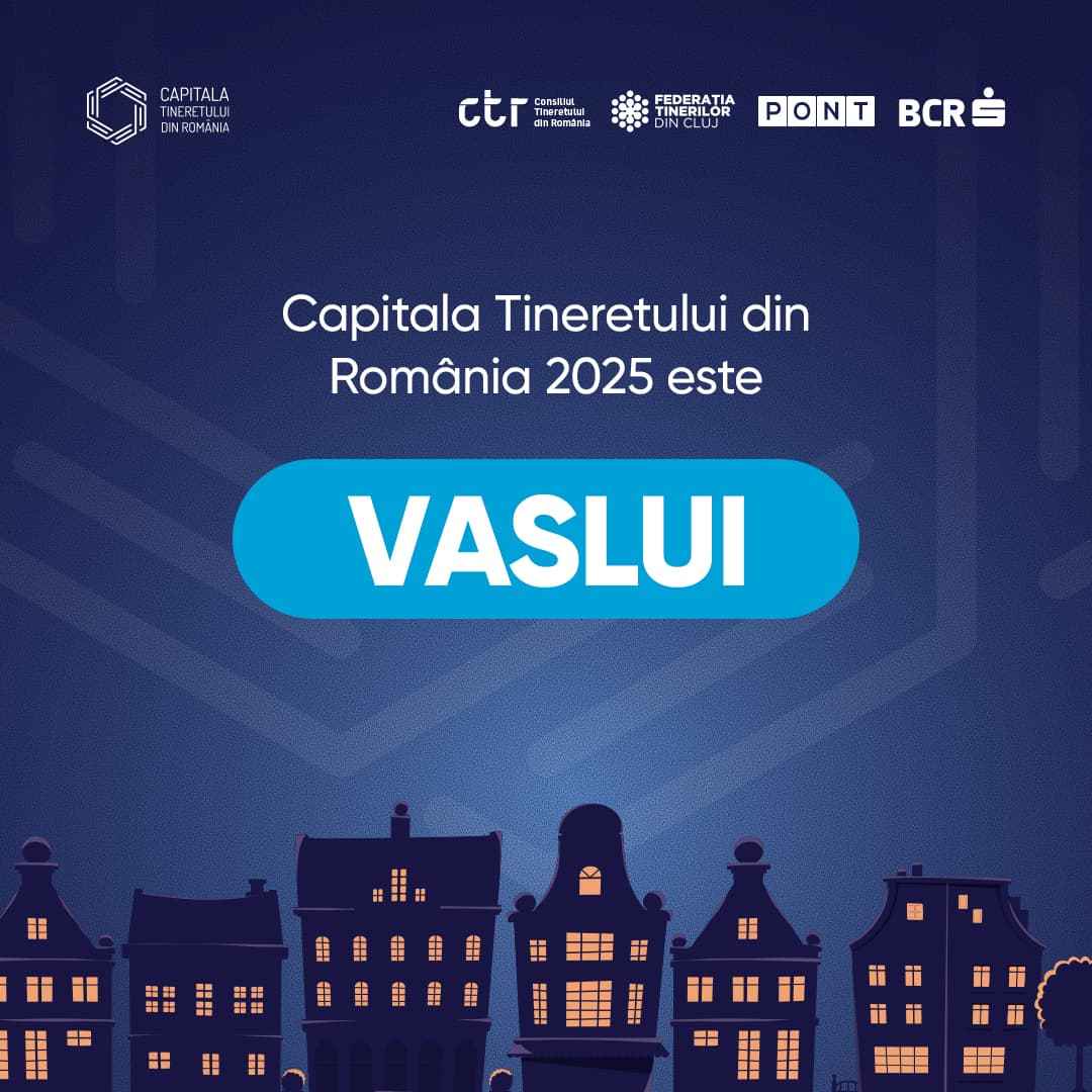 Eastern Romania: Vaslui wins title of 2025 Youth Capital in Romania