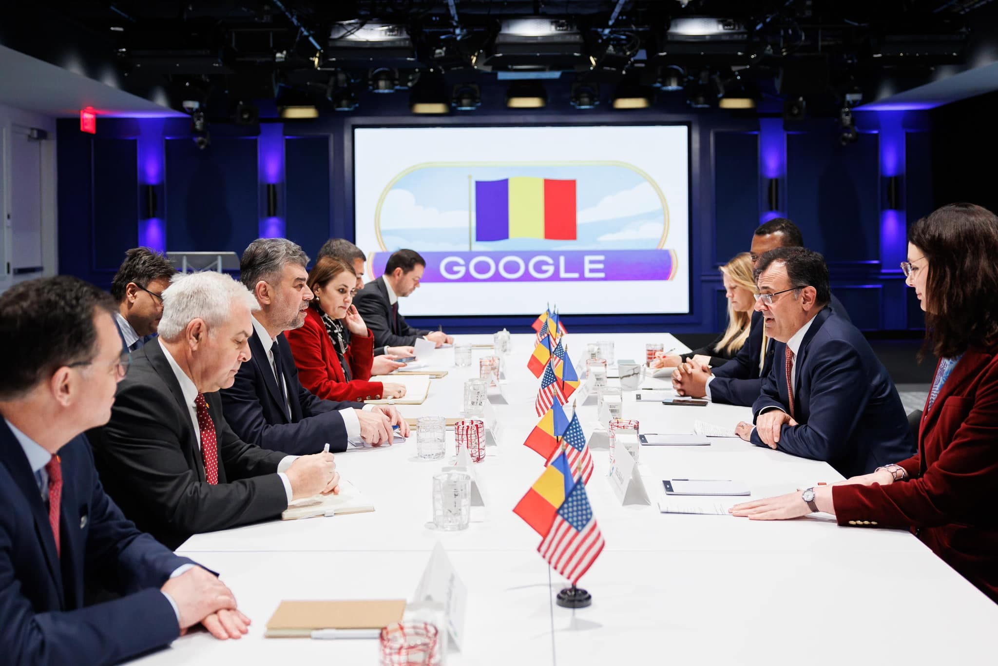 Romanian PM proposes new data center in meeting with Google representatives