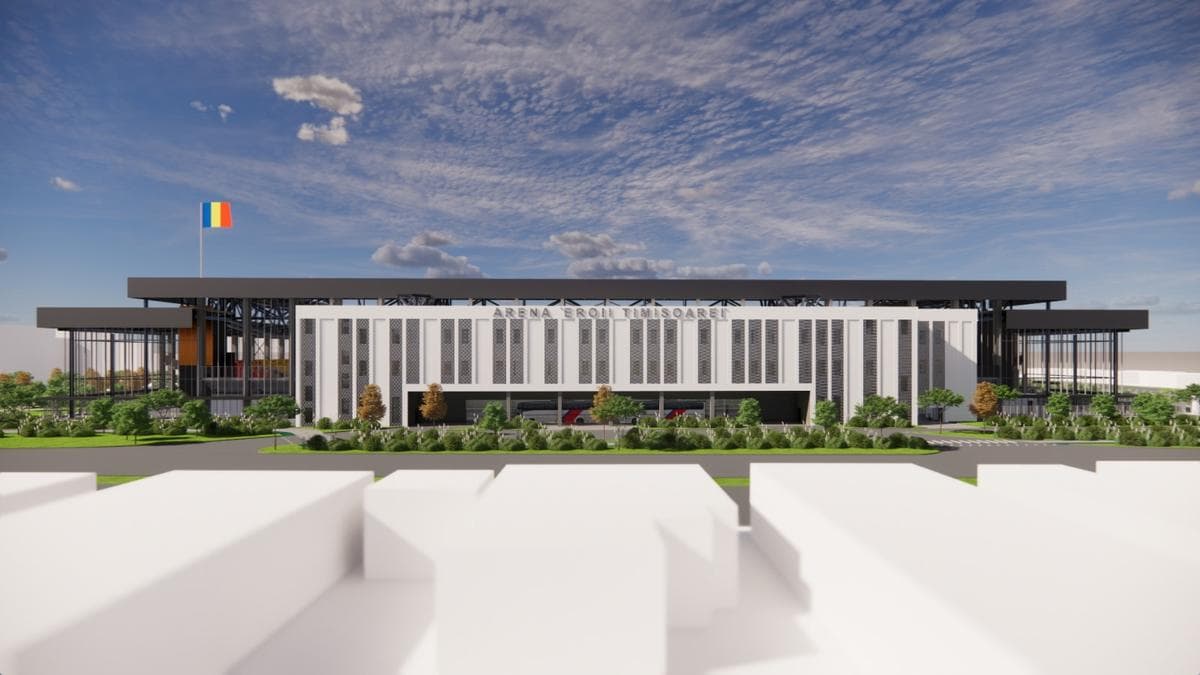 Western Romania: Timișoara builds new 10,000-seat stadium with EUR 23 mln