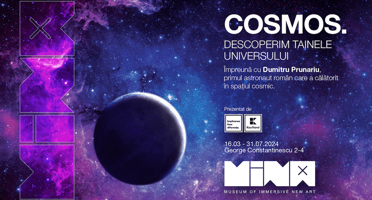 Romanian cosmonaut Dumitru Prunariu attends opening of new immersive show at Bucharest’s MINA museum