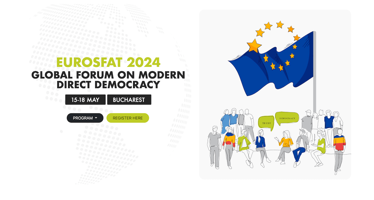 Global Forum on Modern Direct Democracy starts in Bucharest