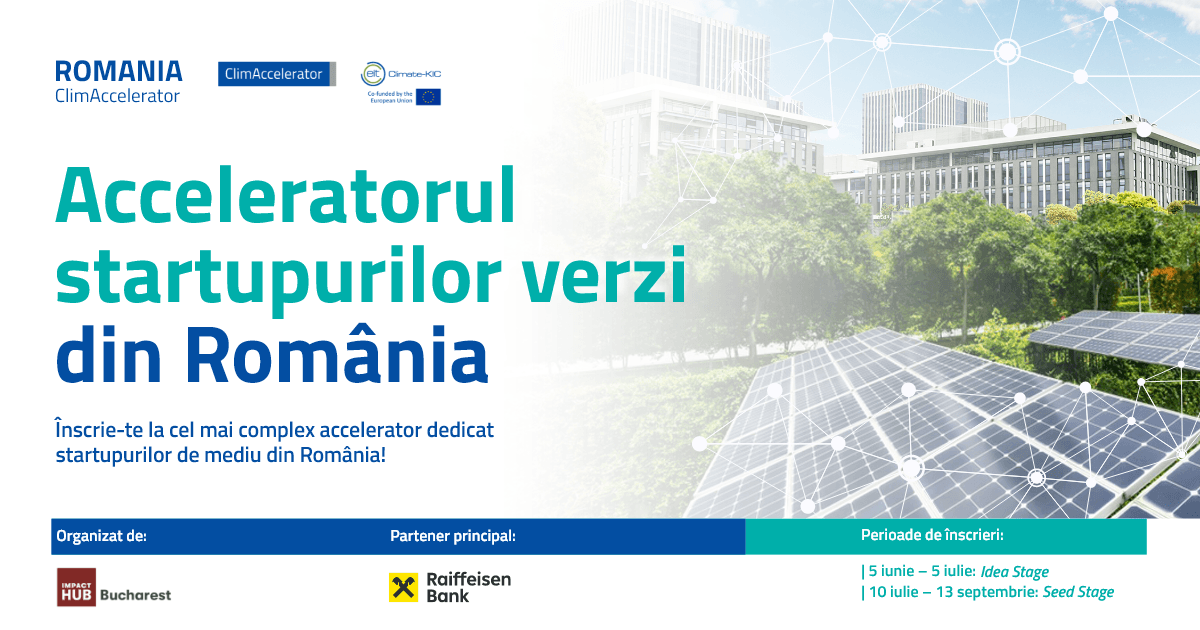 Romania ClimAccelerator opens registrations for 2024 edition