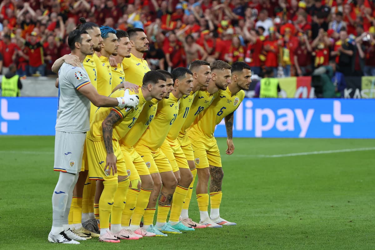 Romania’s national football team gearing up to face Slovakia for last match of group stage