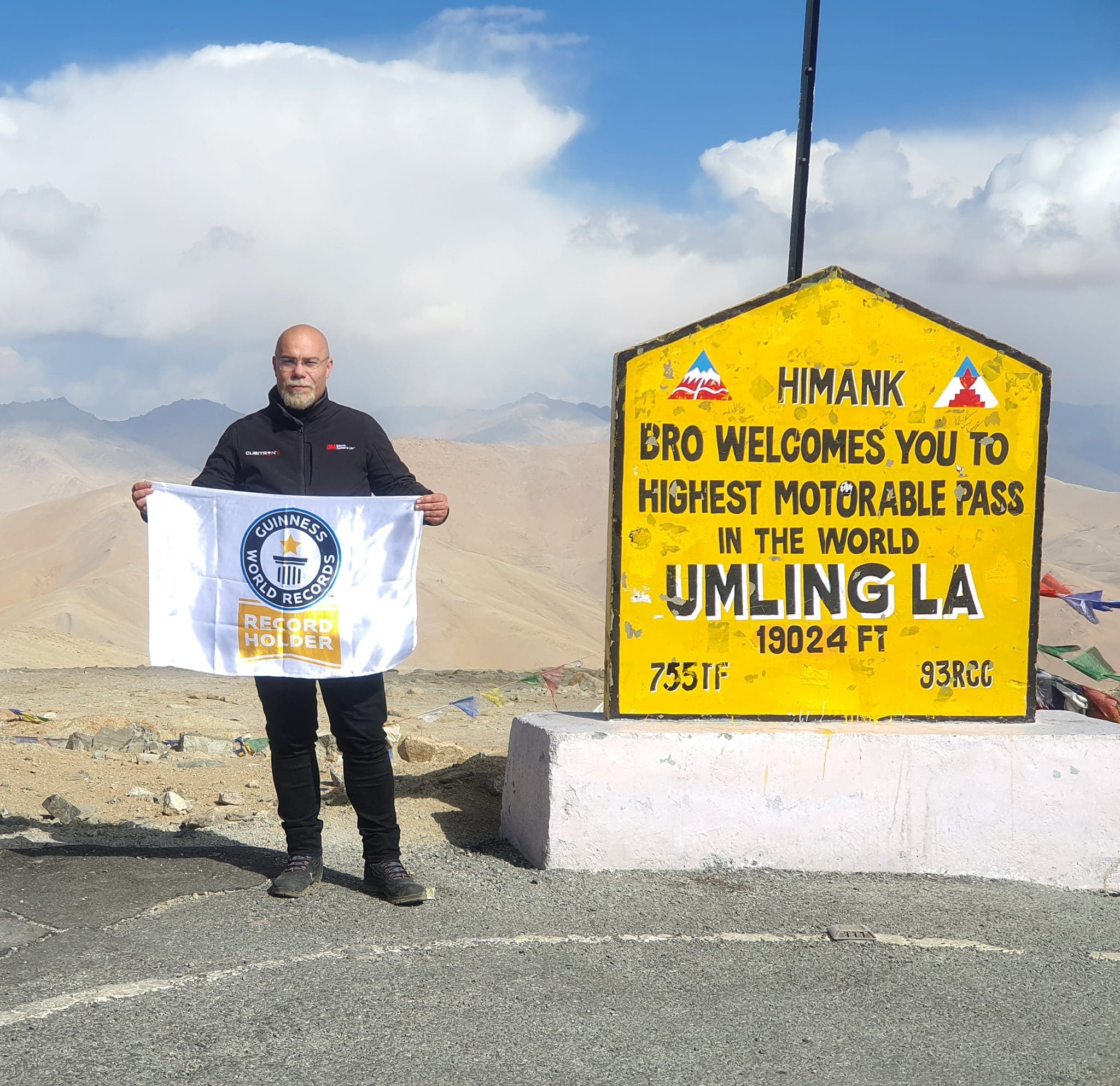 Romanian-born pianist Zoltán Thurzó sets new world record by playing at the highest altitude paved road in the world