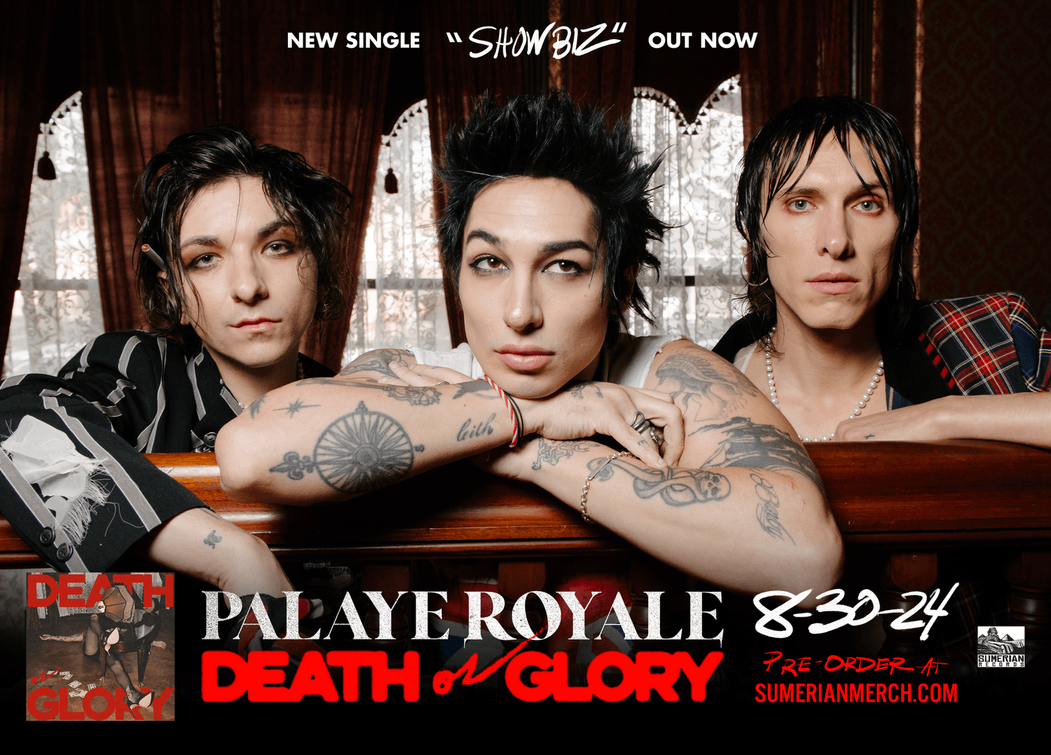 Palaye Royale trio to concert in Bucharest in November