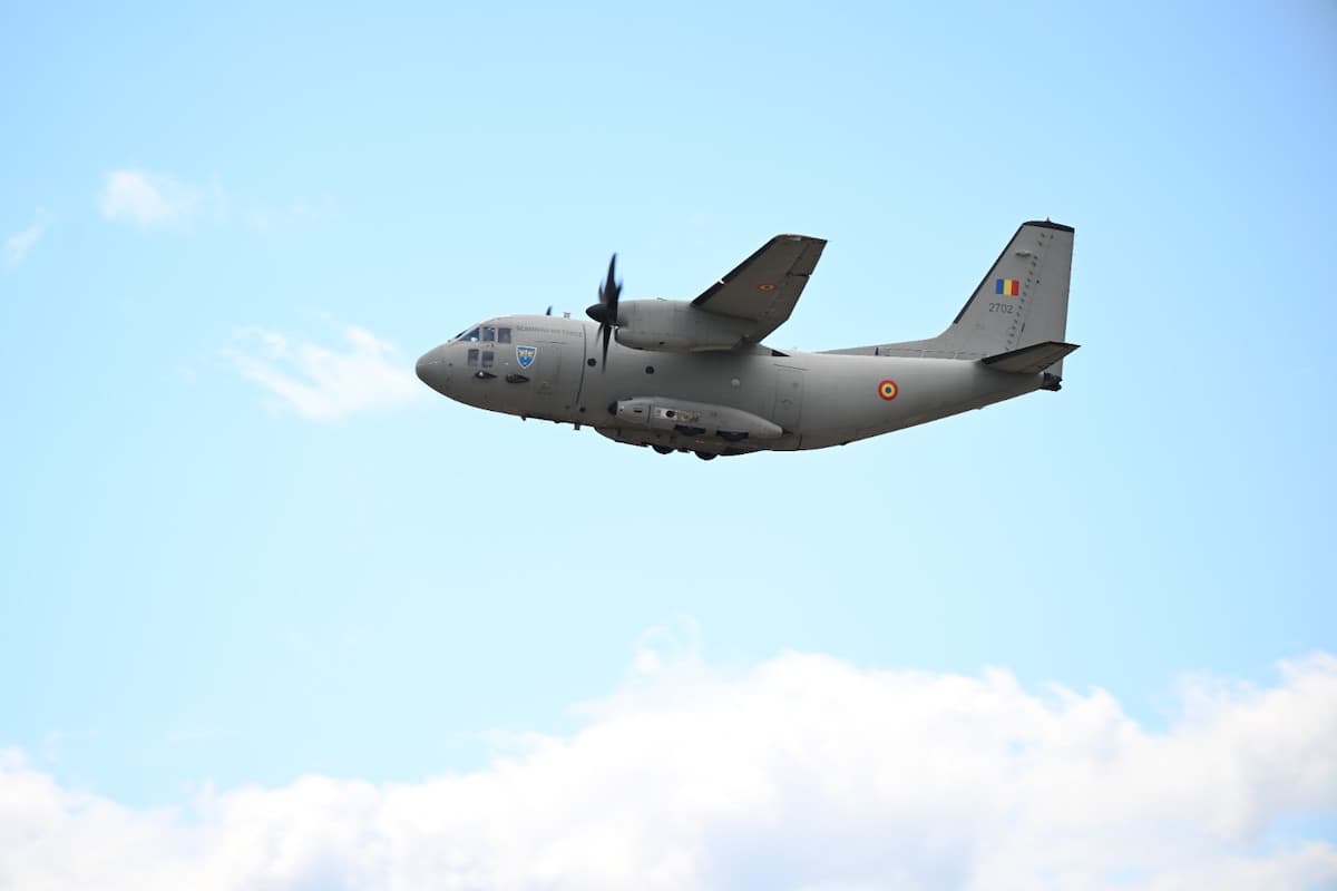 Romanian Air Force aircraft join firefighting efforts in North Macedonia