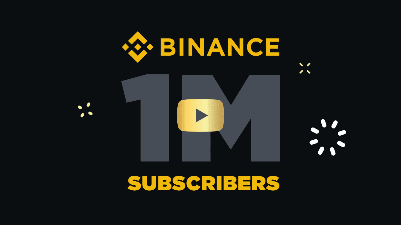 Binance becomes first crypto brand to reach 1 million subscribers on YouTube