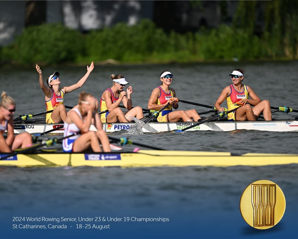 World Rowing U23 Championships: Romania win gold, set new best time in women’s quadruple sculls