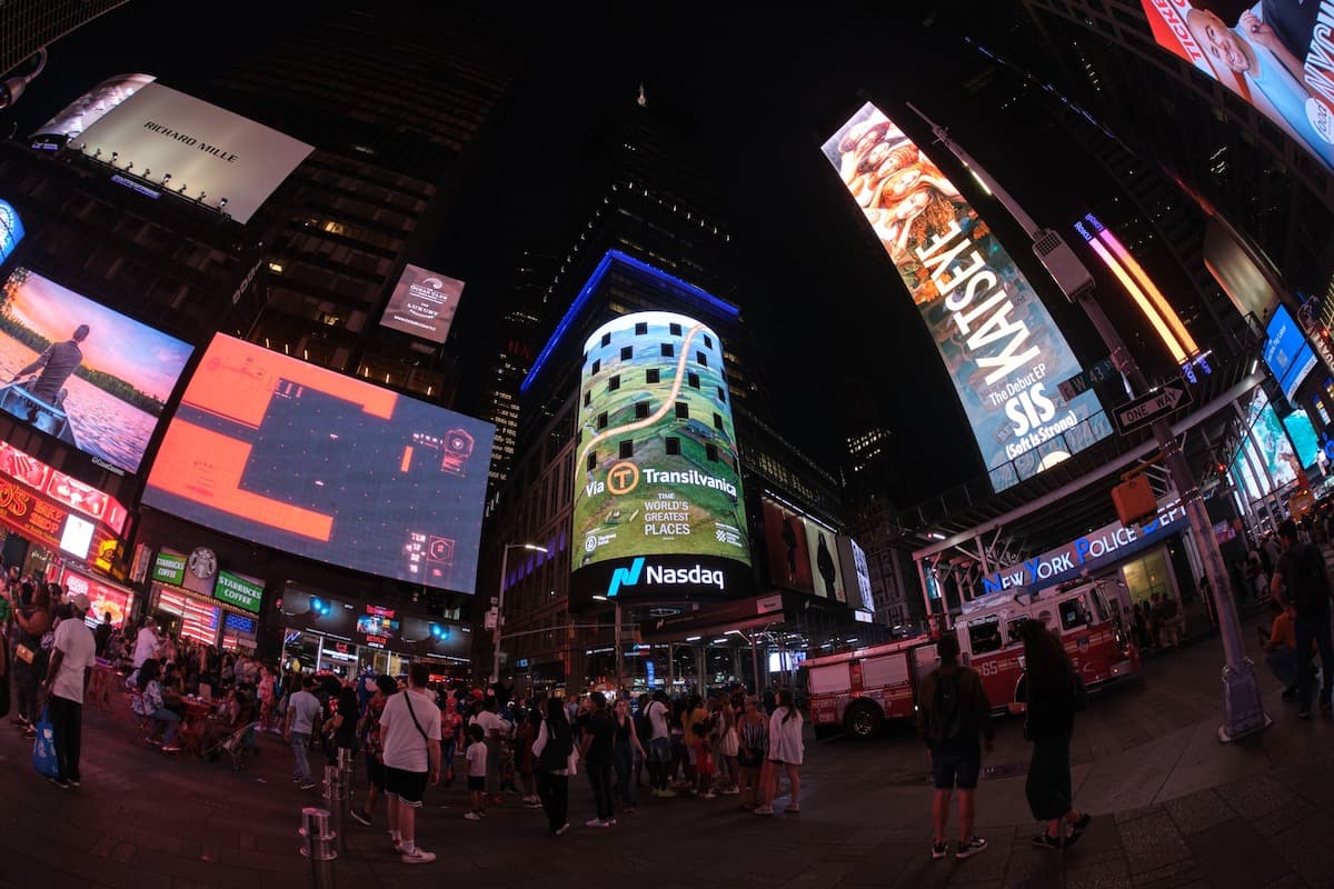 Romania’s long-distance trail Via Transilvanica has ‘few minutes of glory’ in NYC’s Times Square