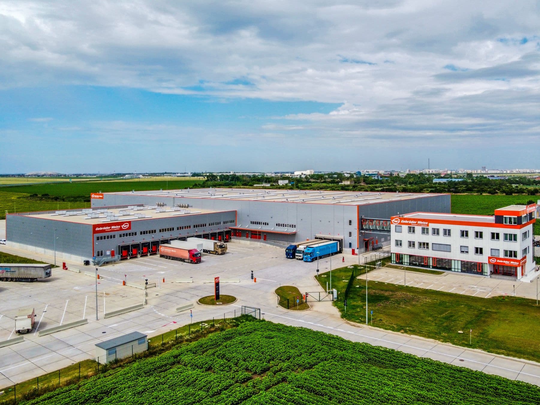 Logistics company Gebrüder Weiss inaugurates new terminal near Bucharest