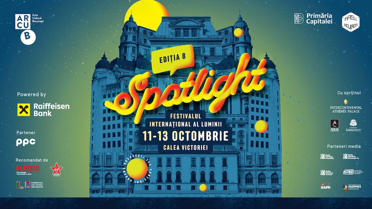 Bucharest’s light festival Spotlight returns to Calea Victoriei in October