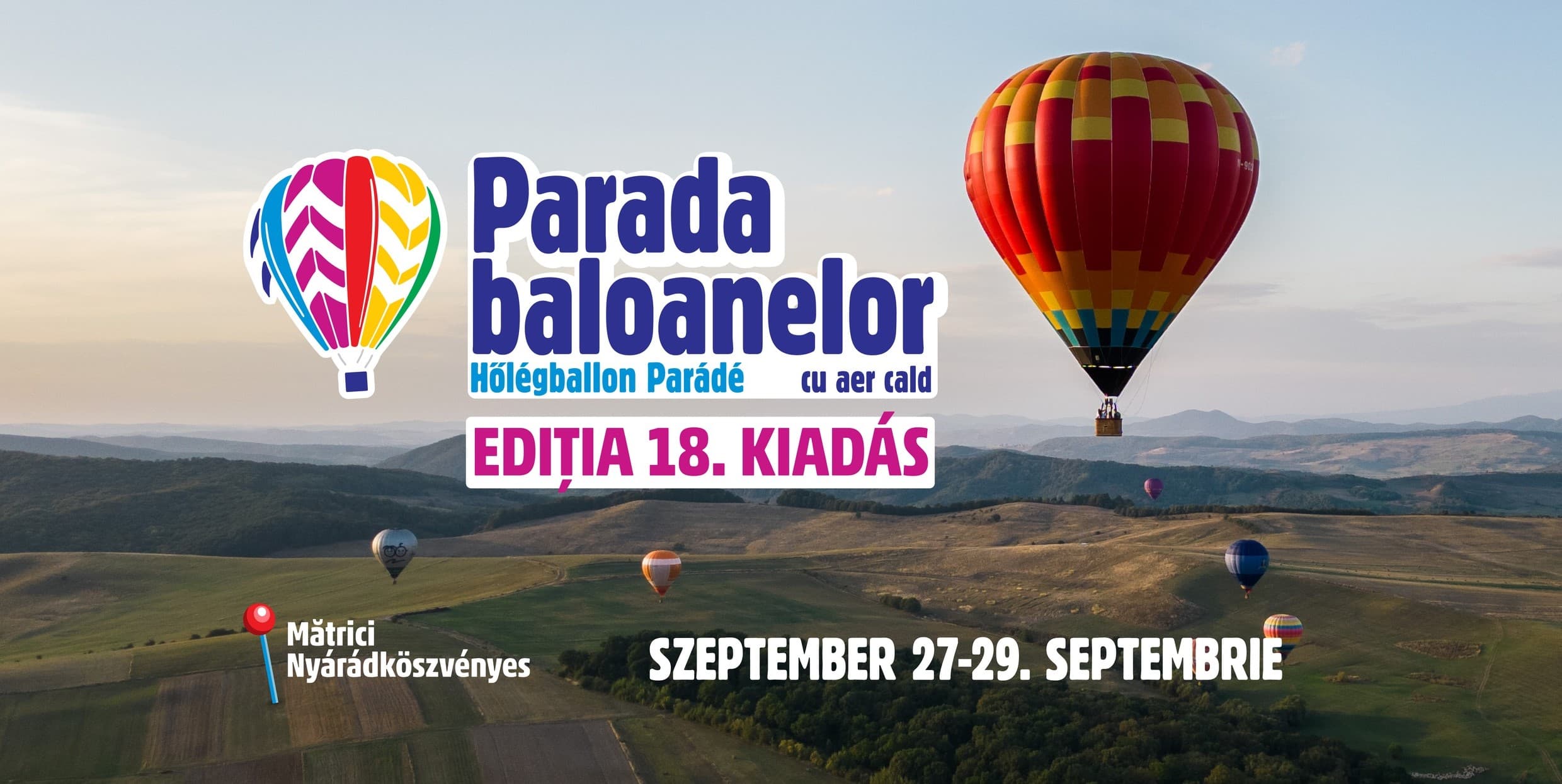 Central Romania: Transylvania Hot Air Balloon festival to take place in September