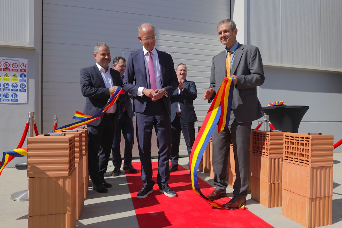 wienerberger reopens brick factory in Romania’s Buzău county after EUR 25 mln modernization