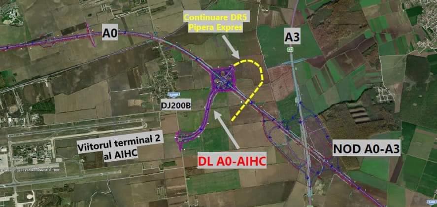 Romanian Transport Ministry unveils road project linking Bucharest highway to Henri Coandă Airport