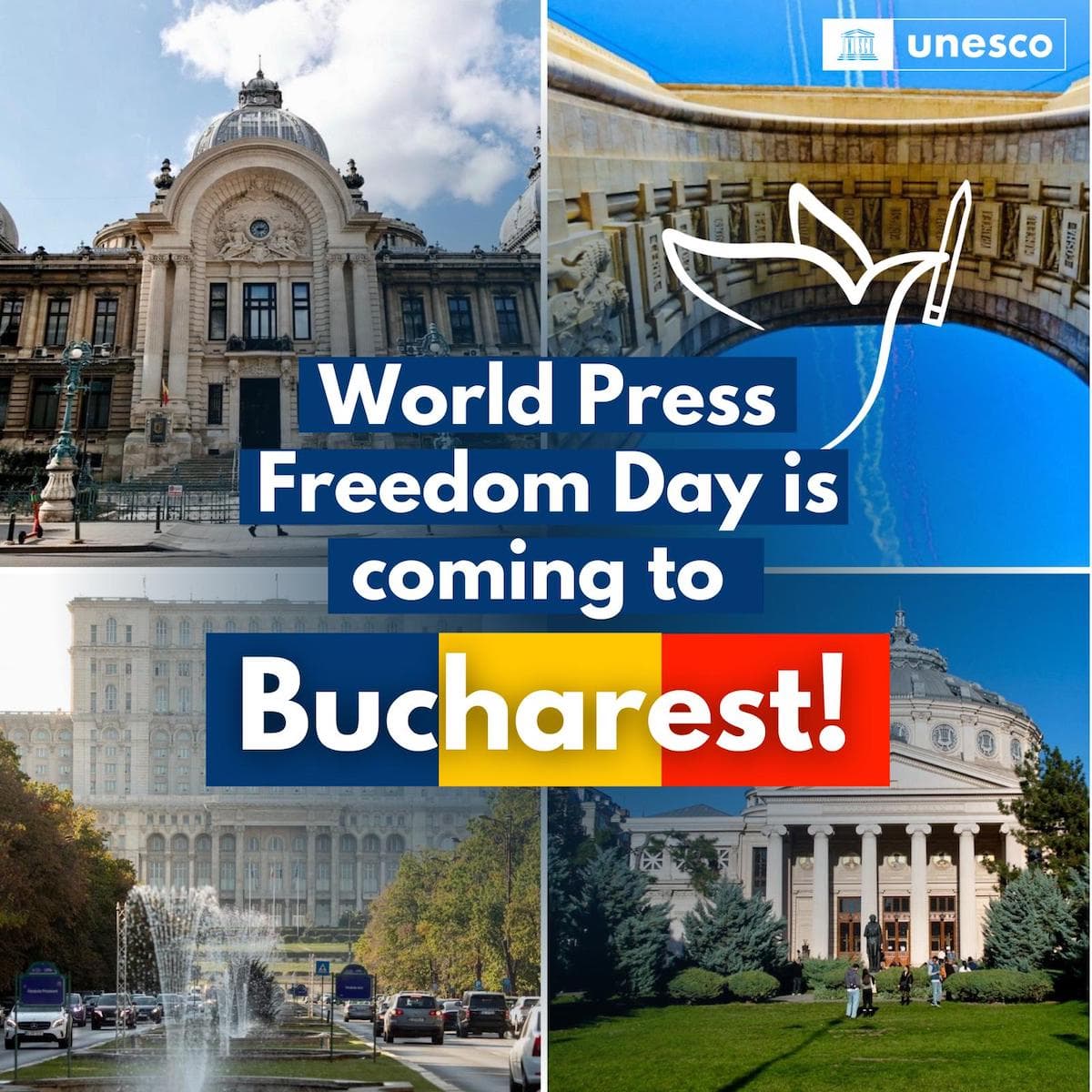 Romania to host UNESCO’s World Press Freedom Day Conference in May 2025