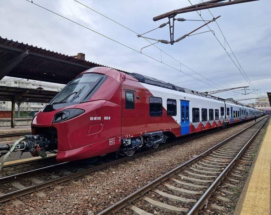 First train bought by Romania in the last two decades close to being operational