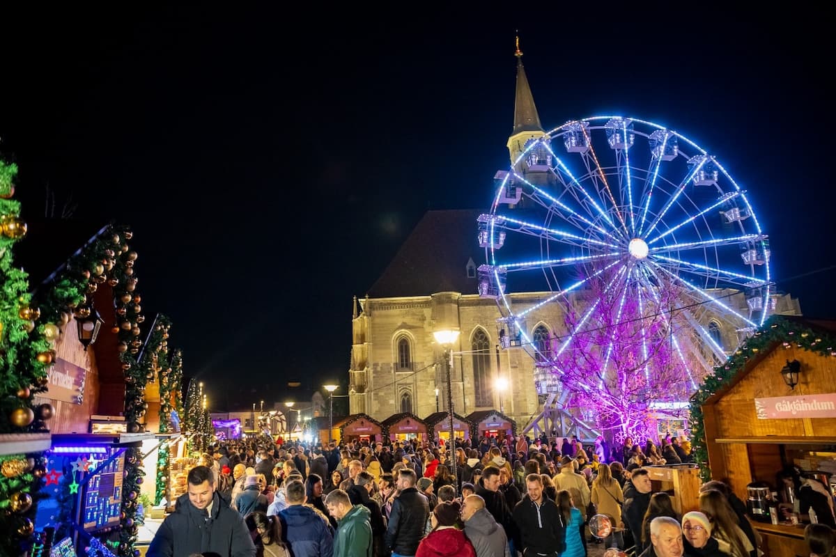 Planet Christmas: Untold organizers open holiday market in Cluj-Napoca