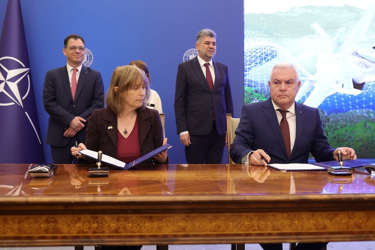 Romania signs agreement with the US on F-35s acquisition